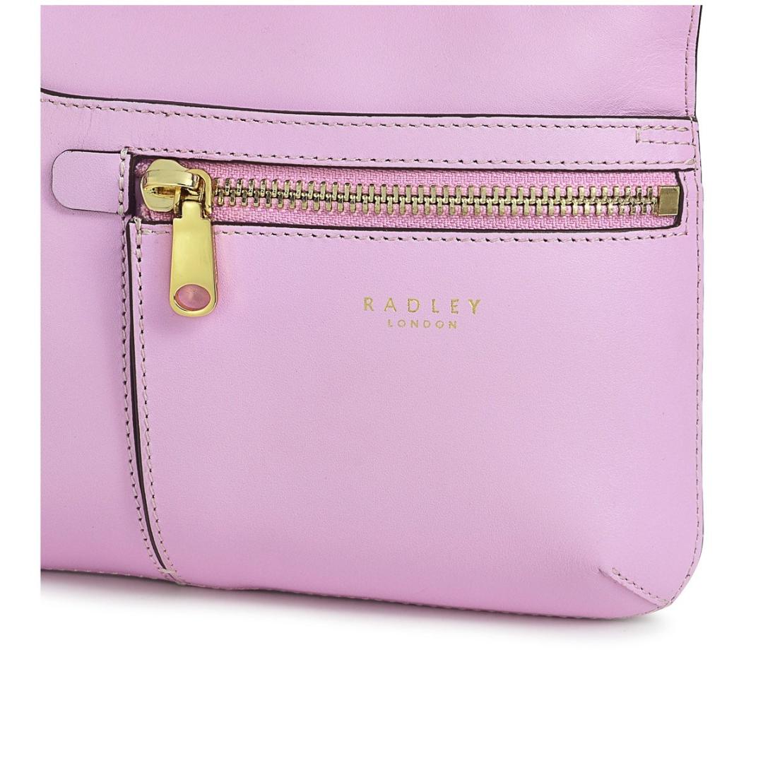 Radley Pockets Icon Mini Ziptop Crossbody Bag - Sugar Pink