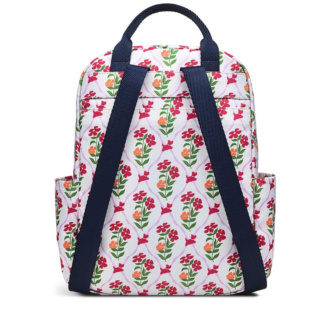 Radley Finsbury Park Carousel Floral Medium Ziptop Backpack - Chalk