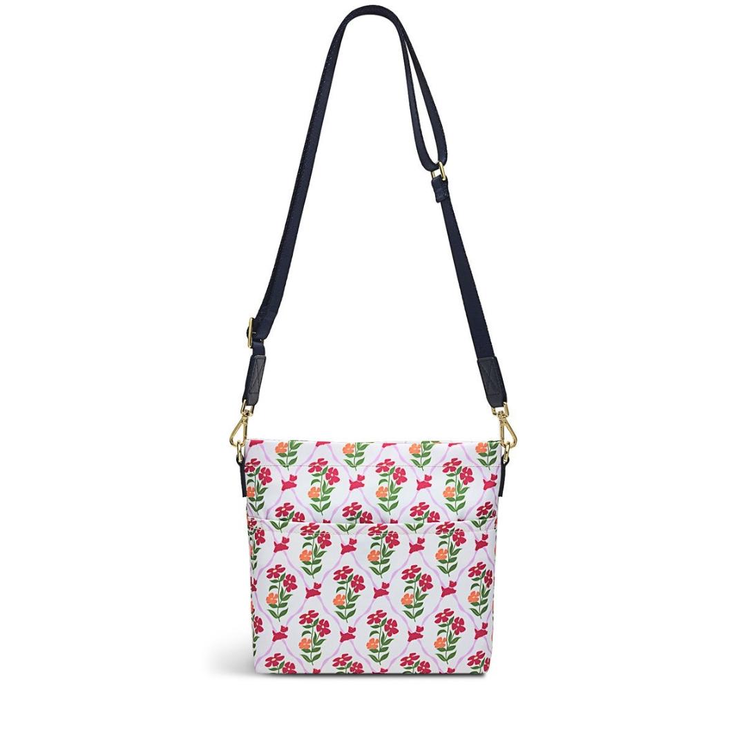 Radley Finsbury Park Carousel Floral Small Ziptop Crossbody Bag - Chalk