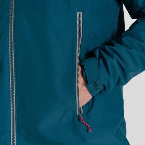 Craghoppers Sebastian Waterproof Jacket - Deep Ocean Green