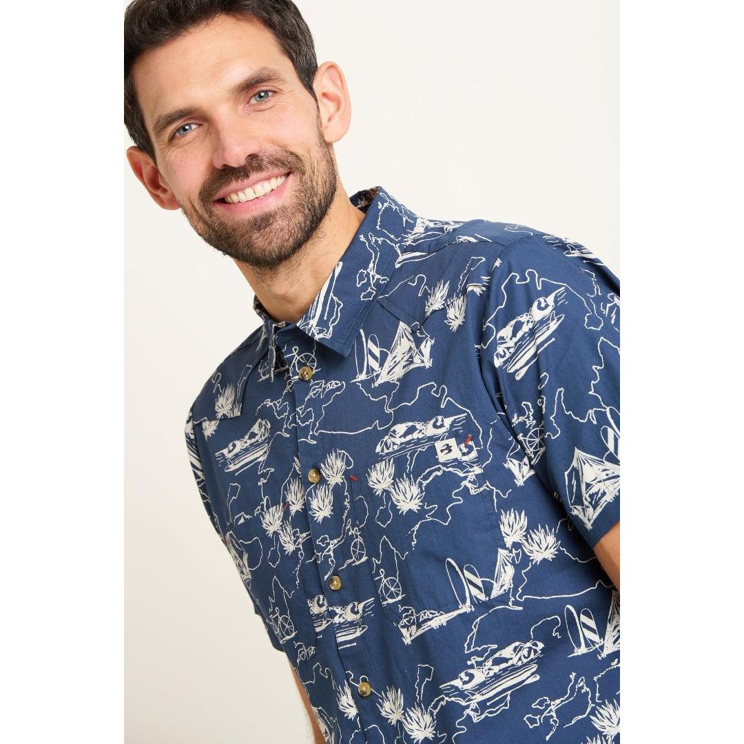 Brakeburn Harbour Shirt - Blue