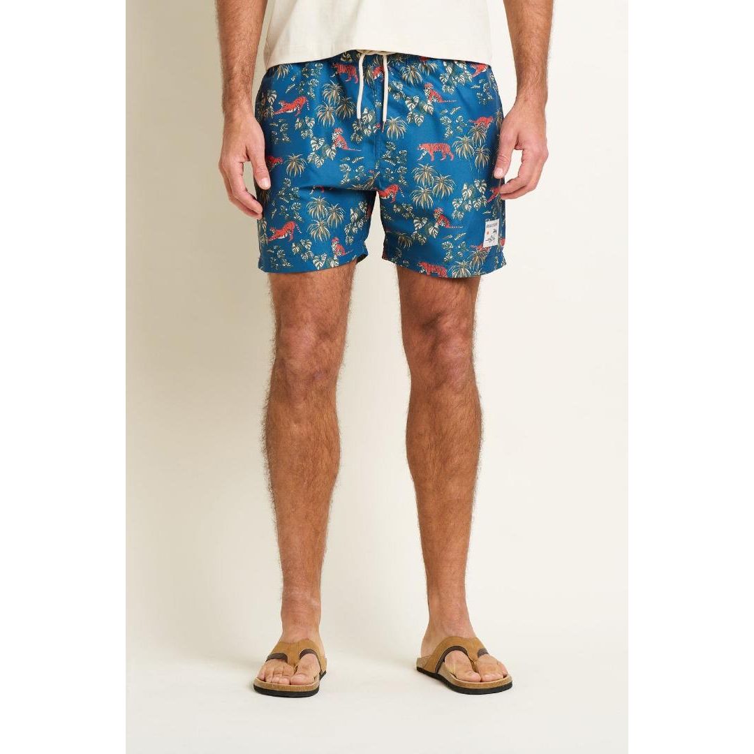 Brakeburn Tigers Swimshort - Blue