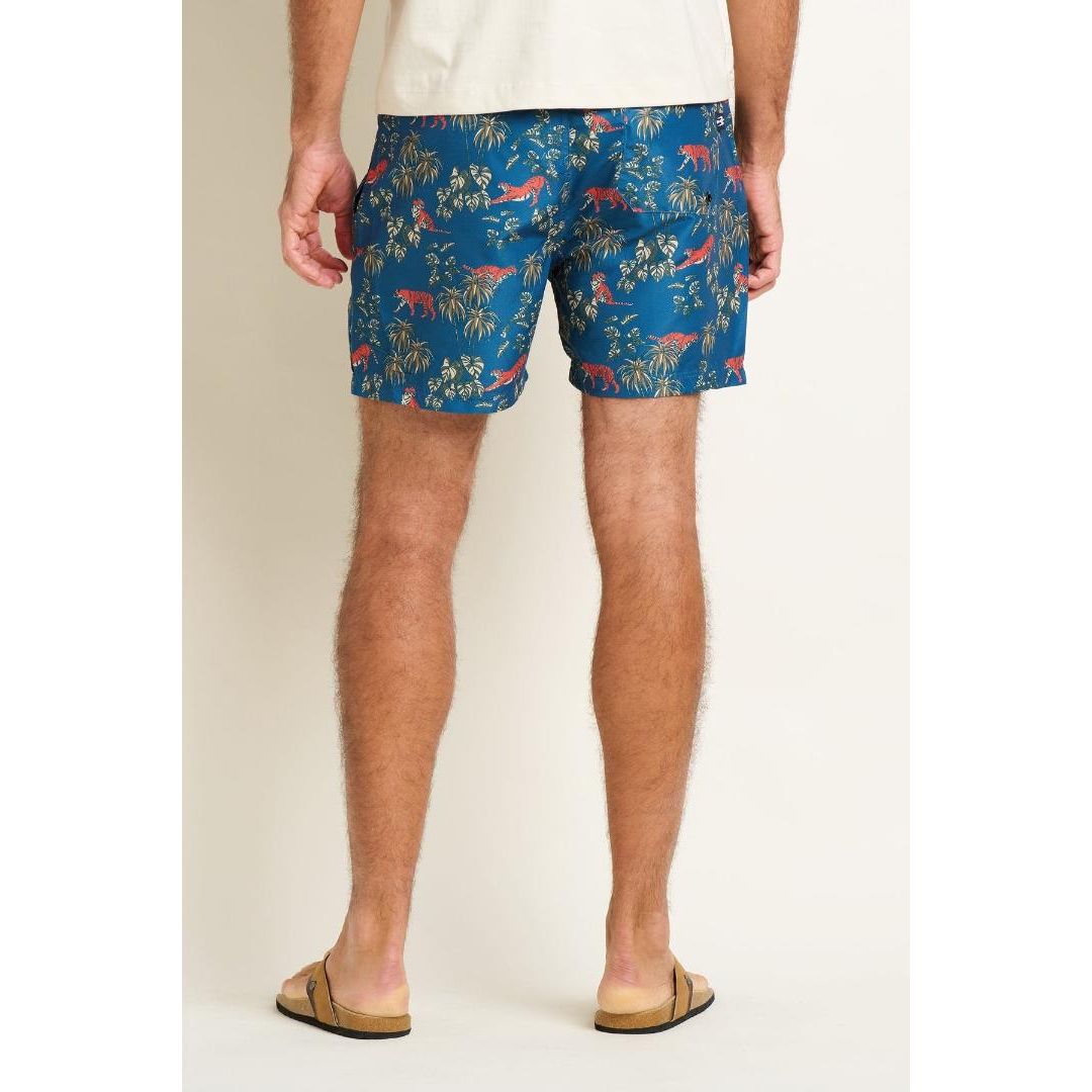 Brakeburn Tigers Swimshort - Blue