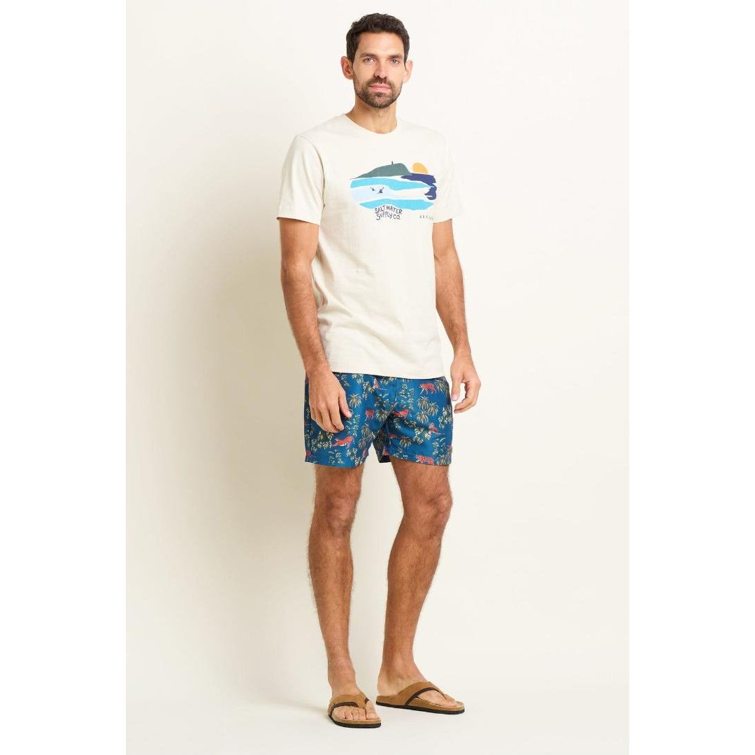 Brakeburn Tigers Swimshort - Blue