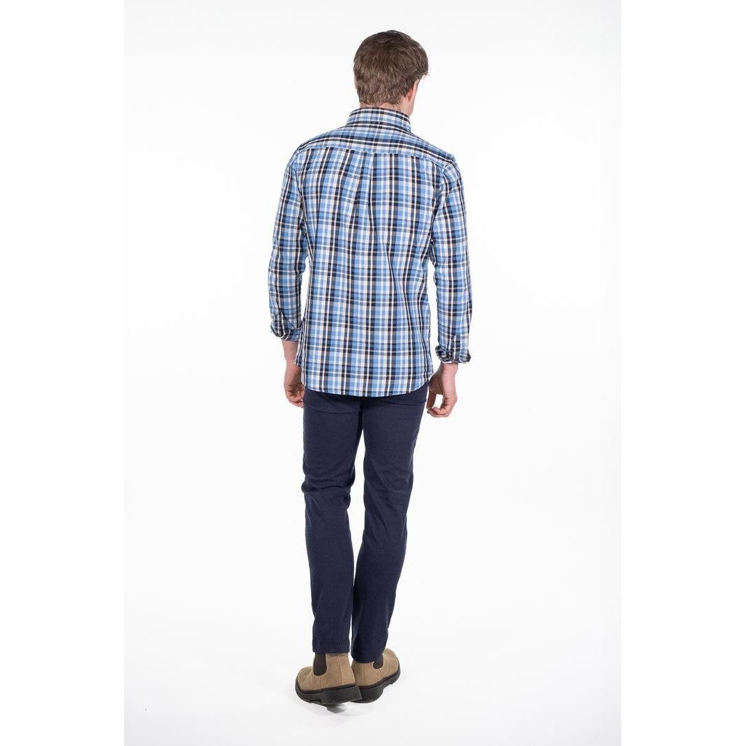 Rupert & Buckley Jason Check L/S Shirt - Navy