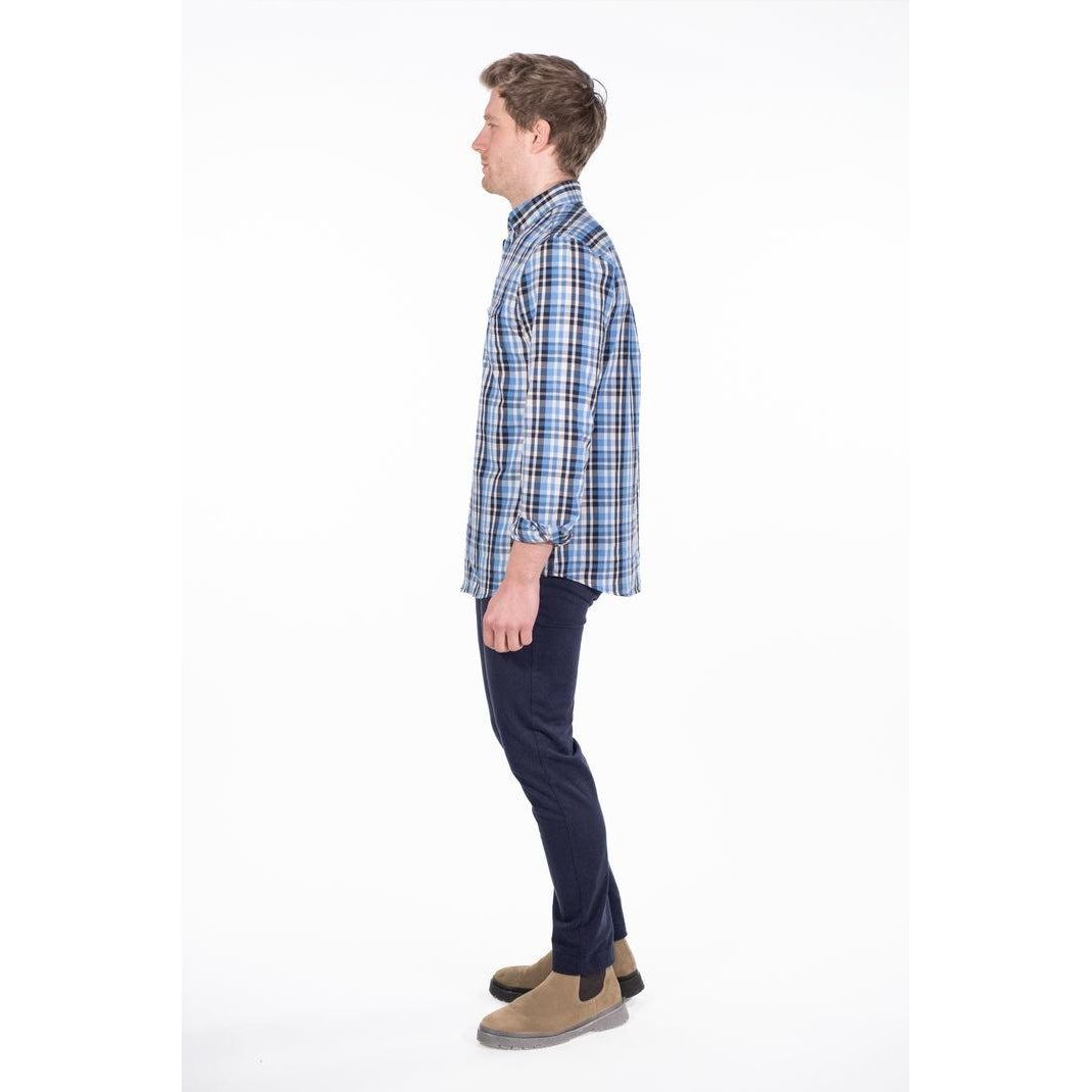 Rupert & Buckley Jason Check L/S Shirt - Navy