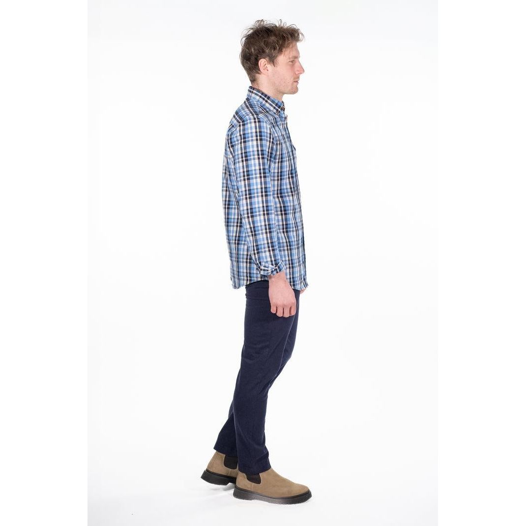 Rupert & Buckley Jason Check L/S Shirt - Navy