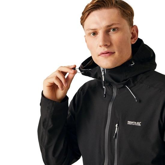 Regatta Men's Okara Waterproof Jacket - Black