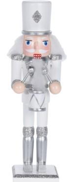 Wooden Nutcracker 18cm With Drum