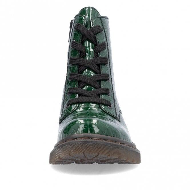 Rieker 78240 Ladies Boots - Green