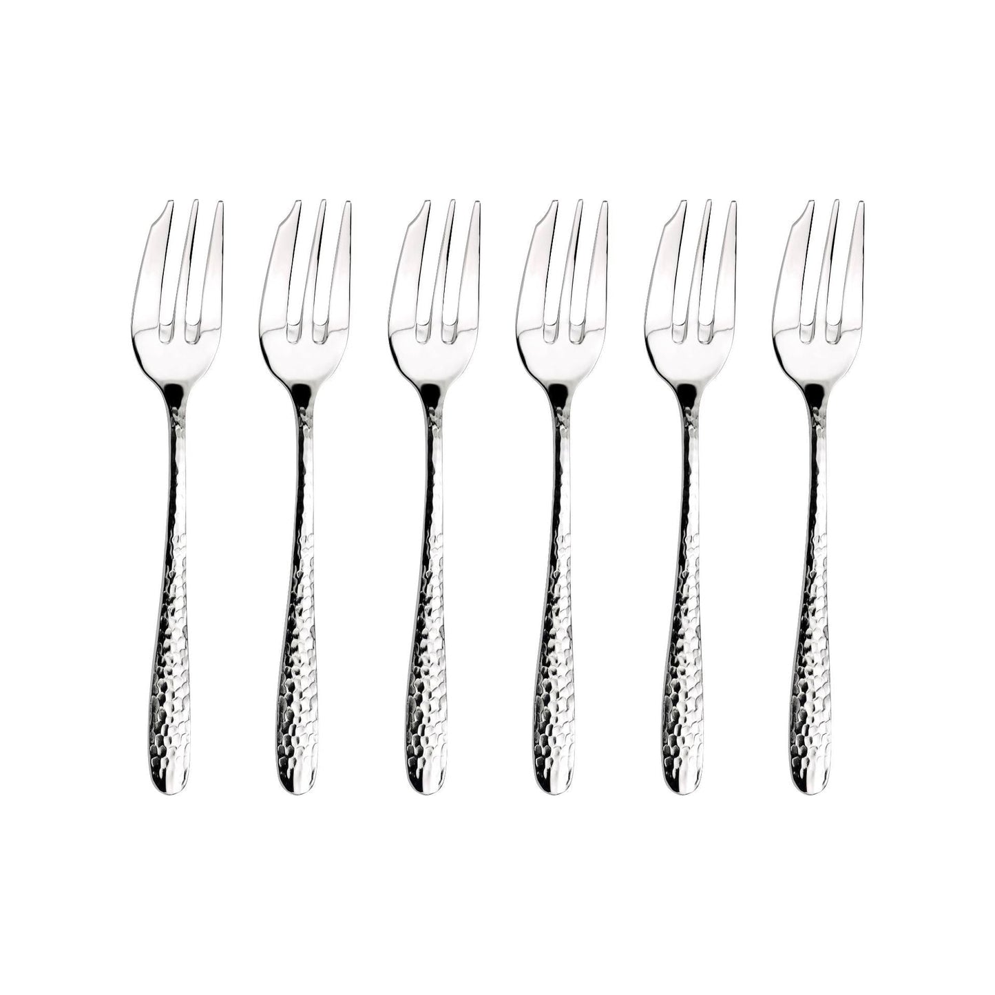 Arthur Price 'Mirage' 18/10 Stainless Steel Box of 6 Pastry Forks