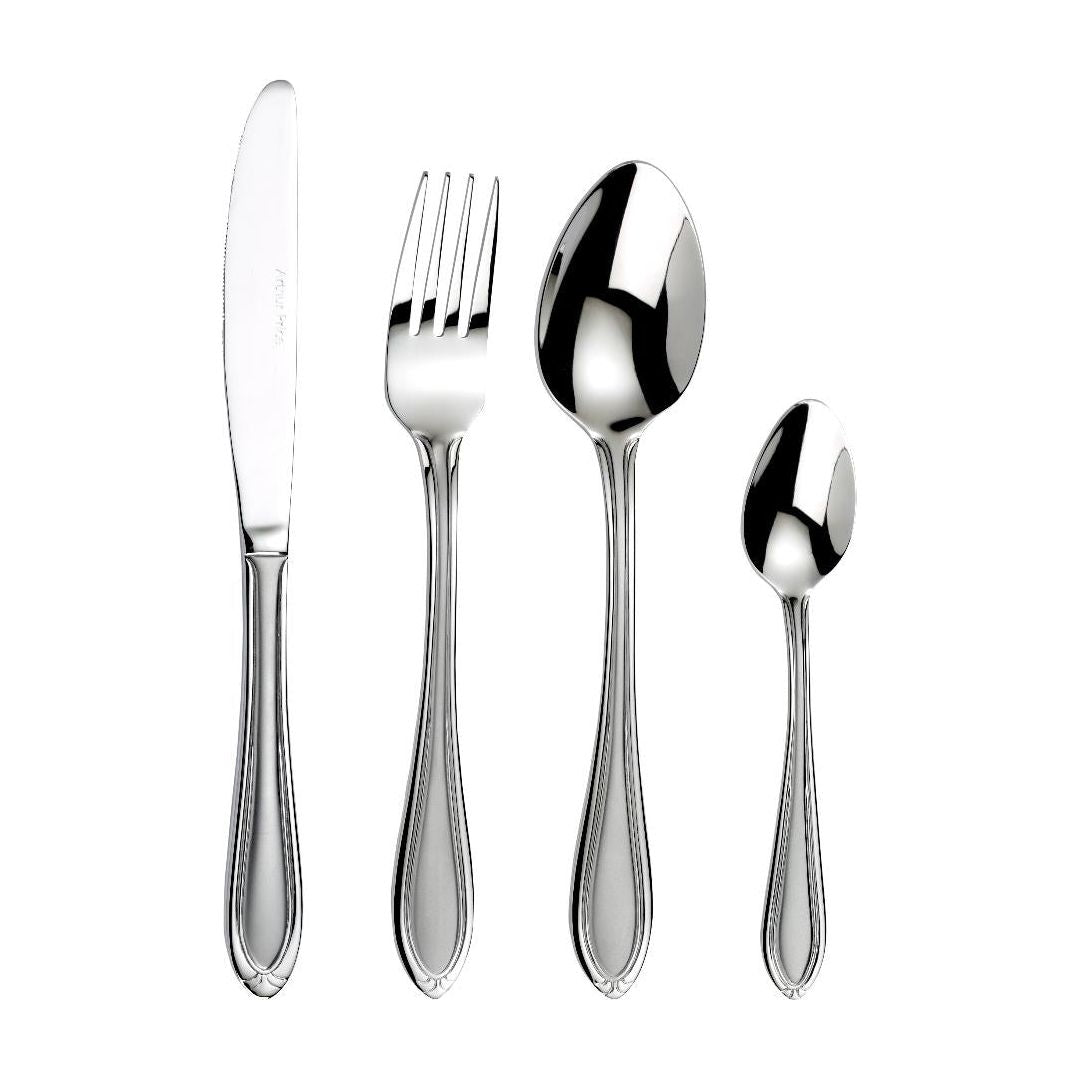 Arthur Price Kitchen range 'Tempo' 18/10 stainless steel 16 piece 4 person boxed cutlery set for lux