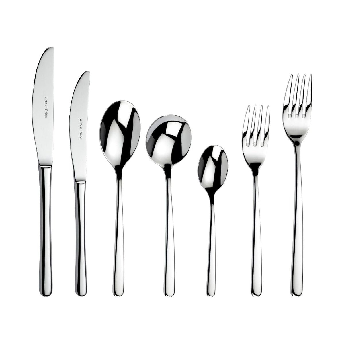 Arthur Price 'Toscana' Stainless Steel 42 piece 6 person boxed cutlery set
