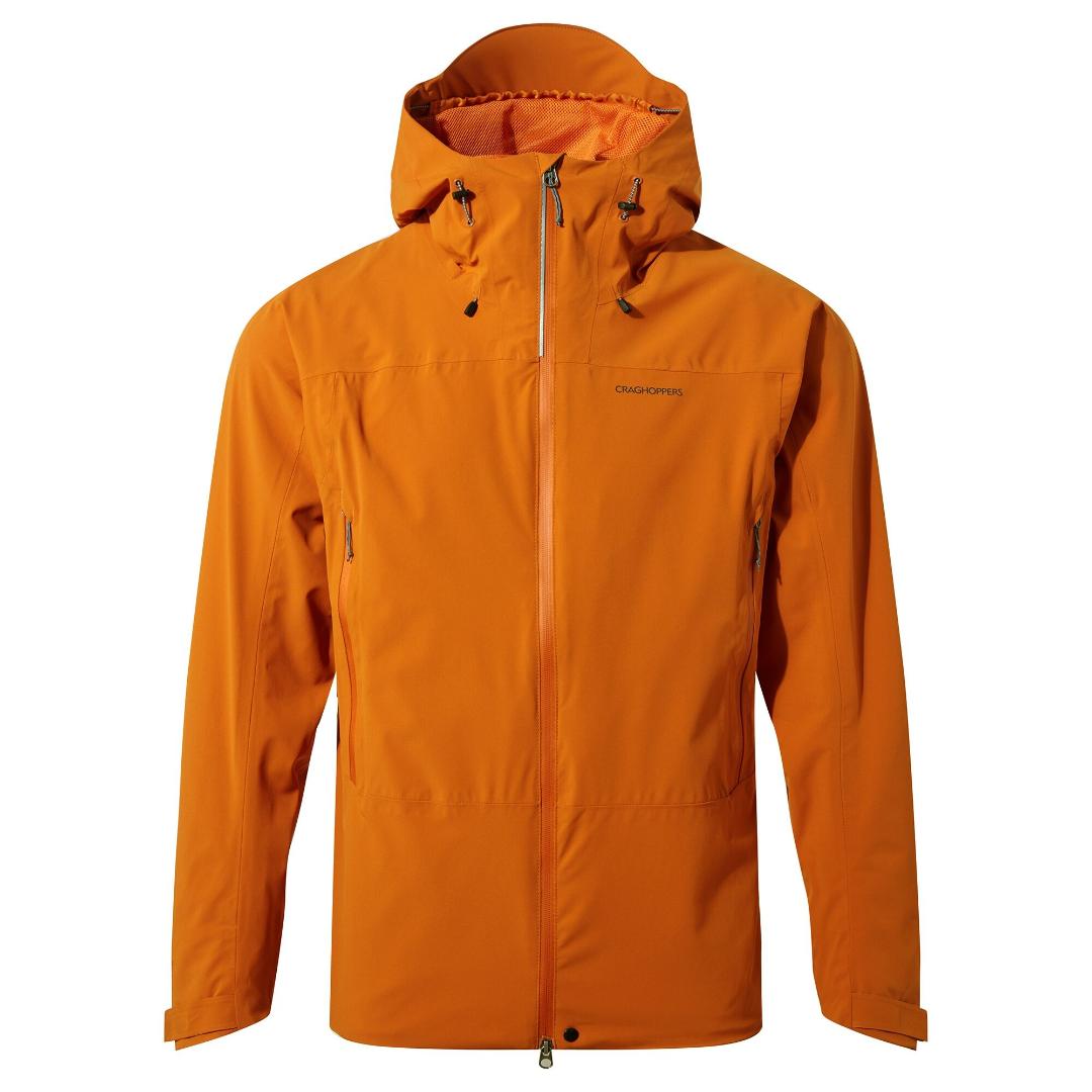 Craghoppers Men's Gryffin Stretch Waterproof Jacket - Canyon Orange