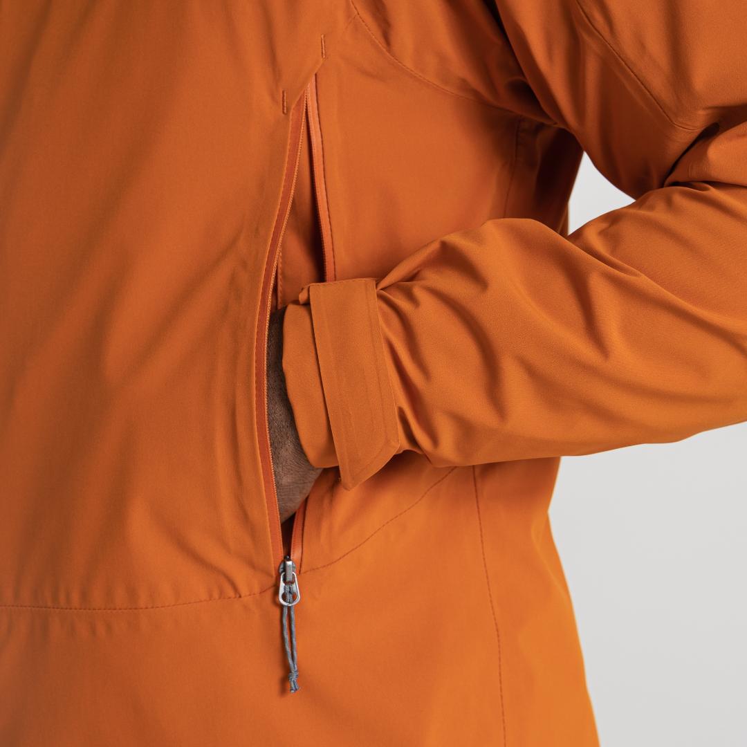 Craghoppers Men's Gryffin Stretch Waterproof Jacket - Canyon Orange