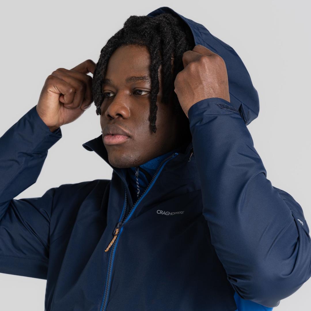 Craghoppers Men's Sebastian Jacket - Blue Navy/Bolt Blue
