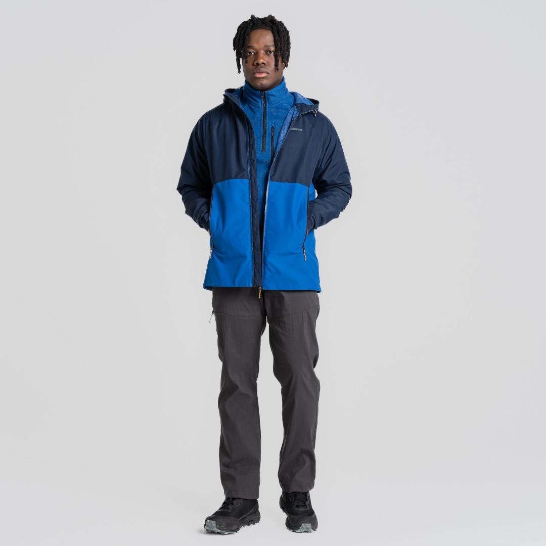 Craghoppers Men's Sebastian Jacket - Blue Navy/Bolt Blue