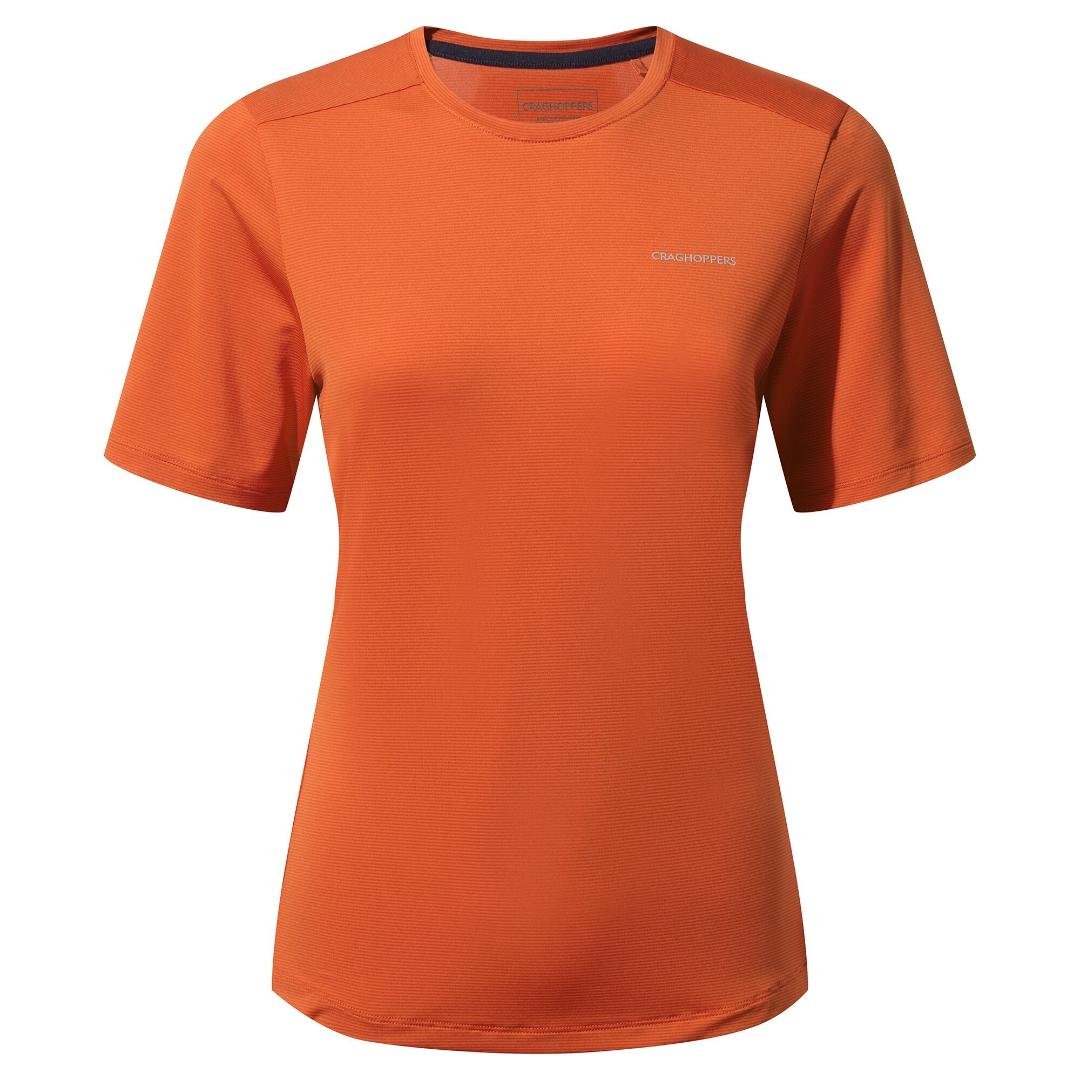 Craghoppers Women's Aliso Short Sleeved T-Shirt - Blood Orange