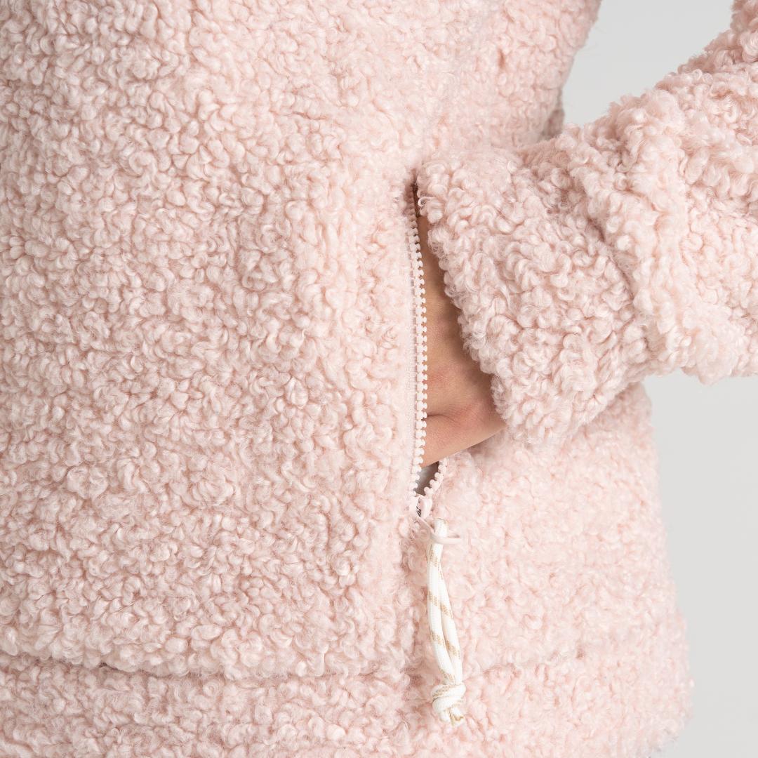 Craghoppers Women's Ciara Half Zip Fleece - Pink Dusk