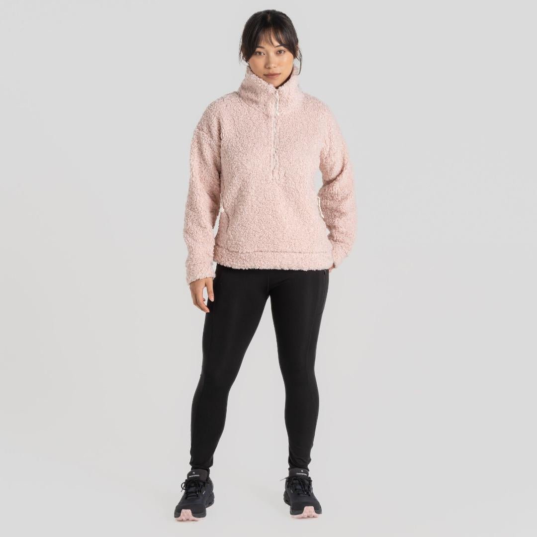 Craghoppers Women's Ciara Half Zip Fleece - Pink Dusk