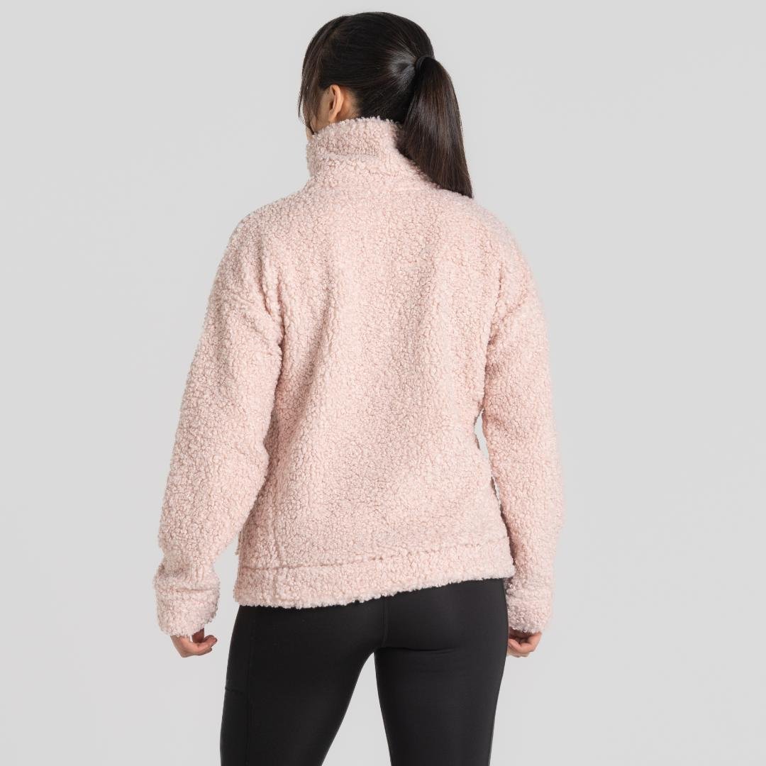 Craghoppers Women's Ciara Half Zip Fleece - Pink Dusk