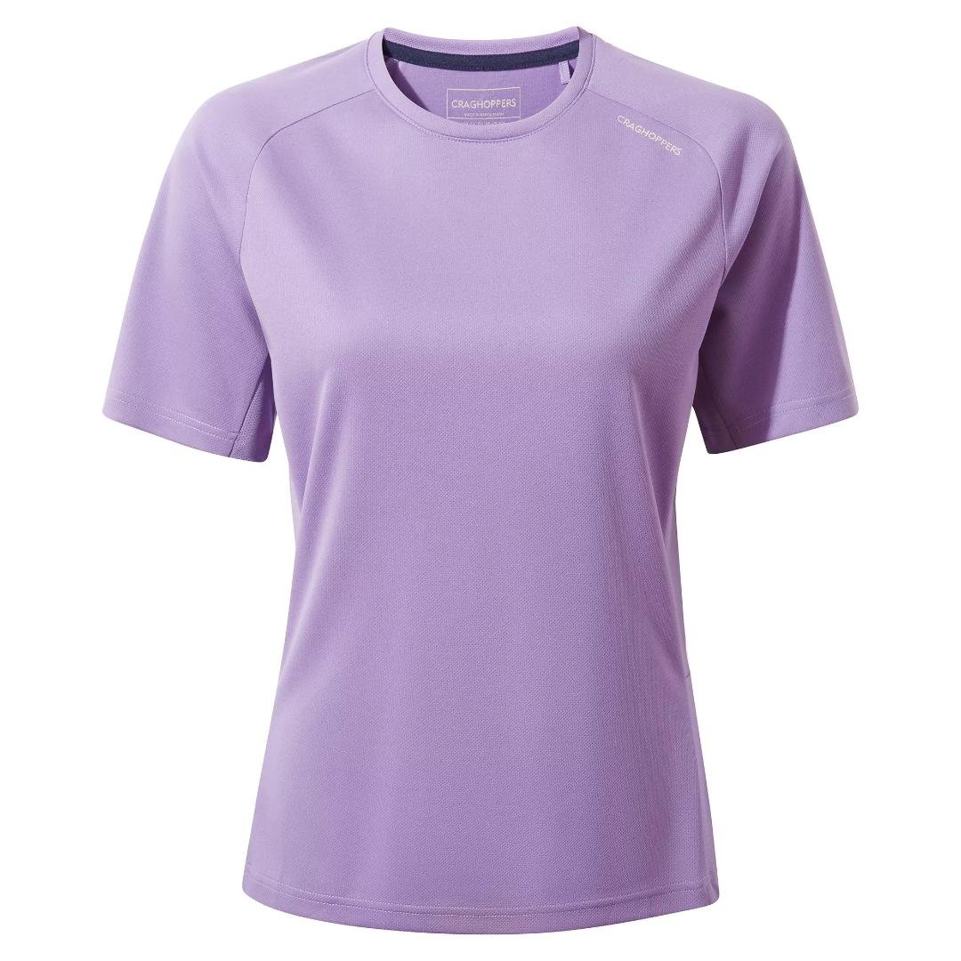 Craghoppers Women's Dynamic Pro Short Sleeve T-Shirt - Purple Haze