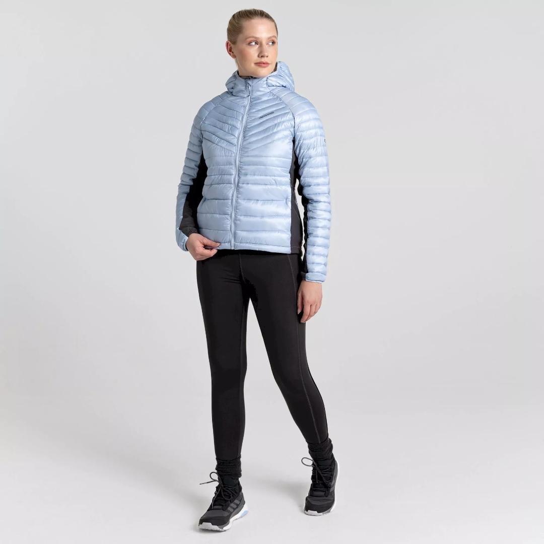 Craghoppers Women's ExpoLite Insulated Hooded Jacket - Autumn Mist