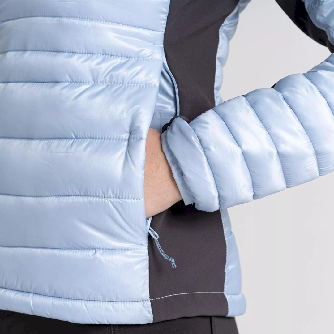 Craghoppers Women's ExpoLite Insulated Hooded Jacket - Autumn Mist