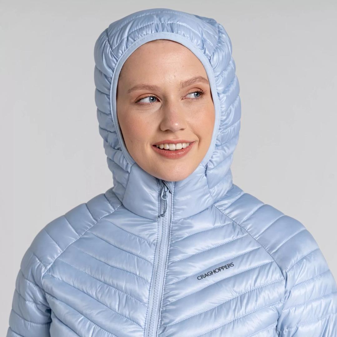 Craghoppers Women's ExpoLite Insulated Hooded Jacket - Autumn Mist