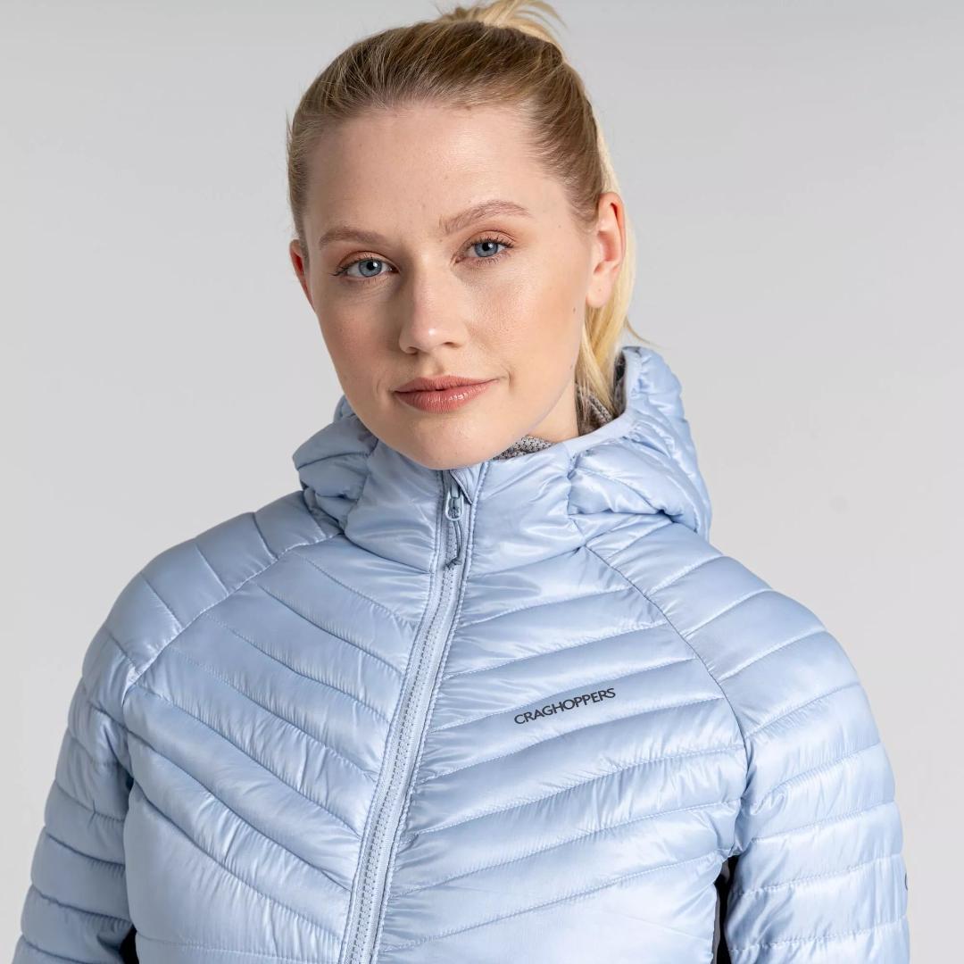 Craghoppers Women's ExpoLite Insulated Hooded Jacket - Autumn Mist