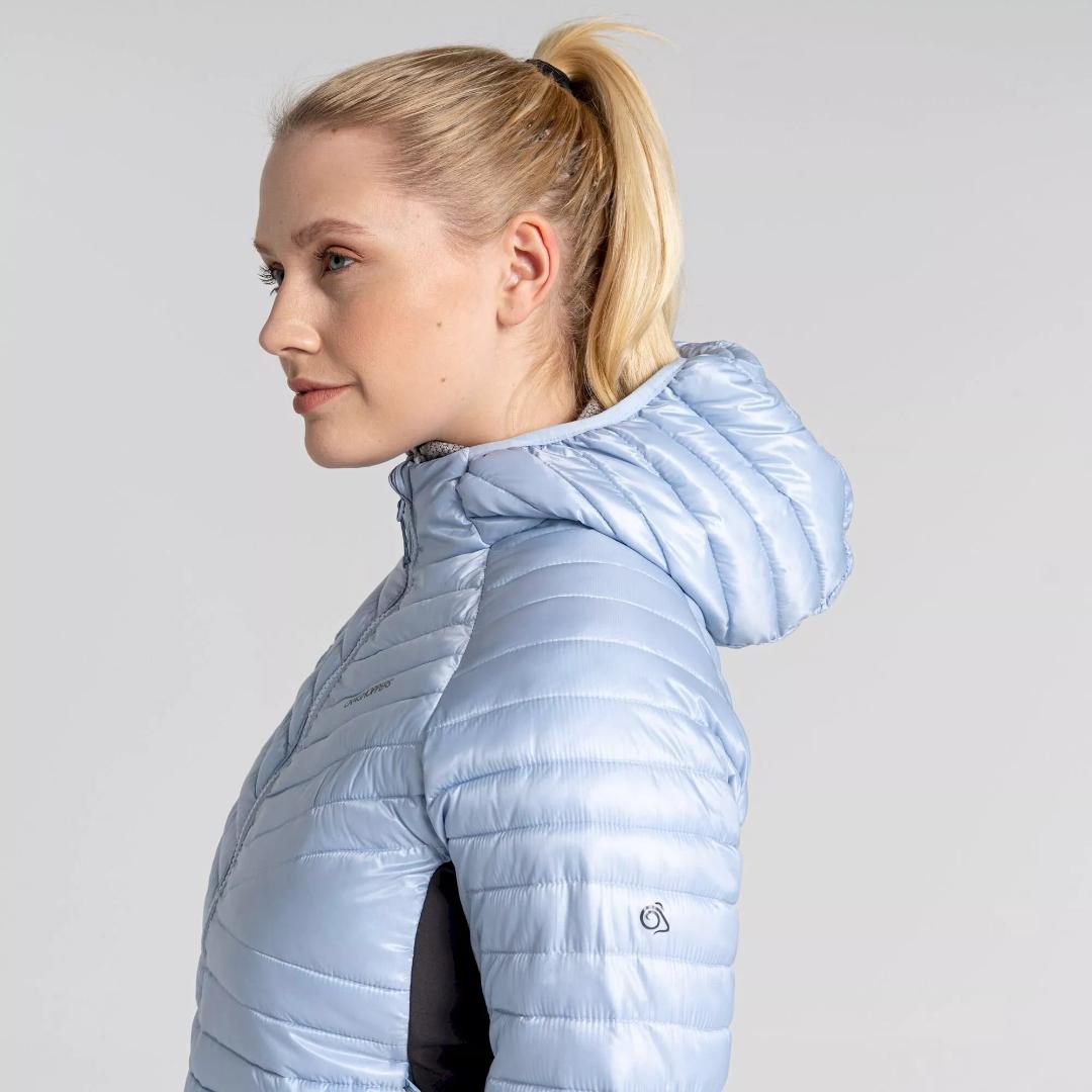 Craghoppers Women's ExpoLite Insulated Hooded Jacket - Autumn Mist