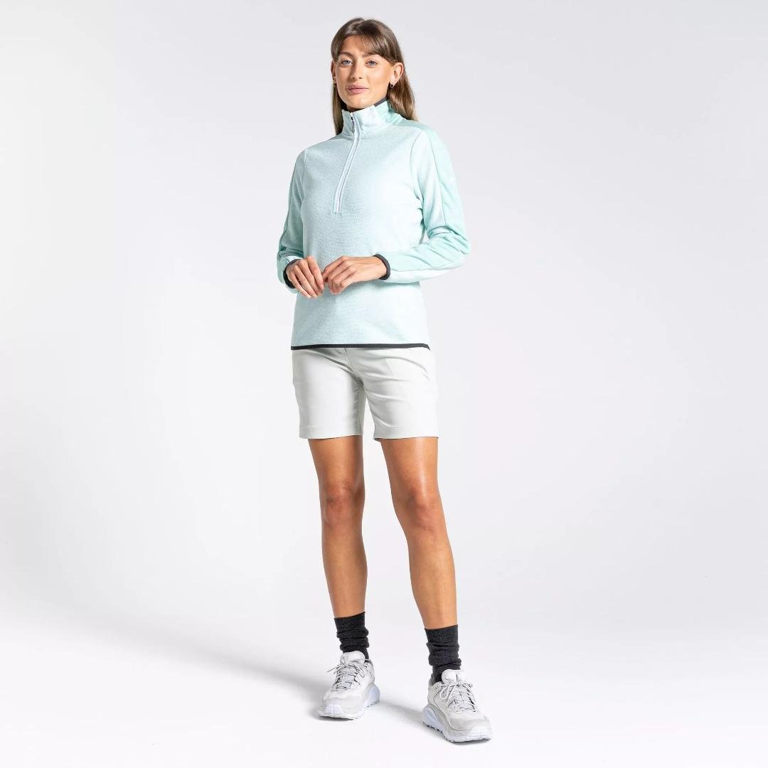 Craghoppers Women's Minerva Half Zip Fleece - Poolside Green