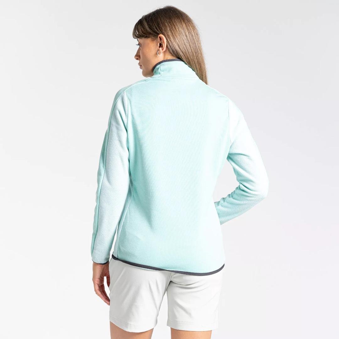 Craghoppers Women's Minerva Half Zip Fleece - Poolside Green