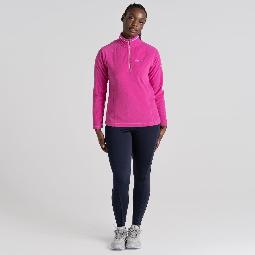 Craghoppers Women's Miska Half Zip Fleece - Fuchsia