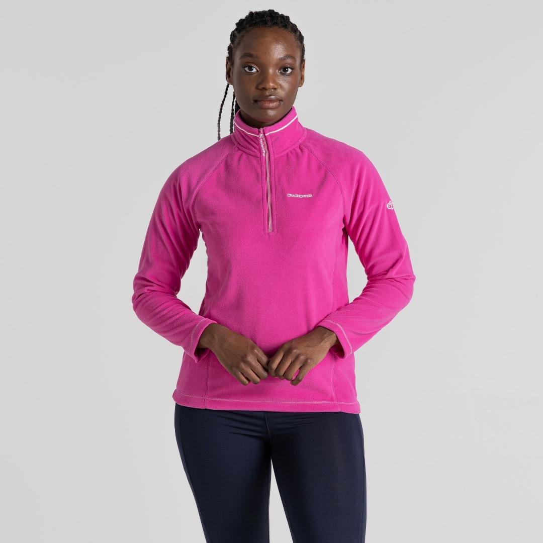 Craghoppers Women's Miska Half Zip Fleece - Fuchsia