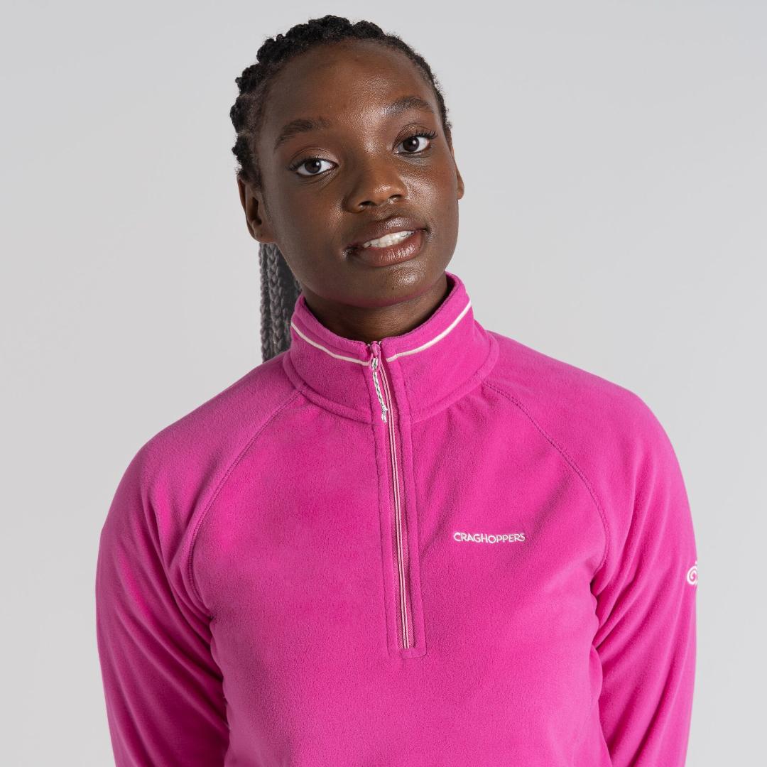 Craghoppers Women's Miska Half Zip Fleece - Fuchsia