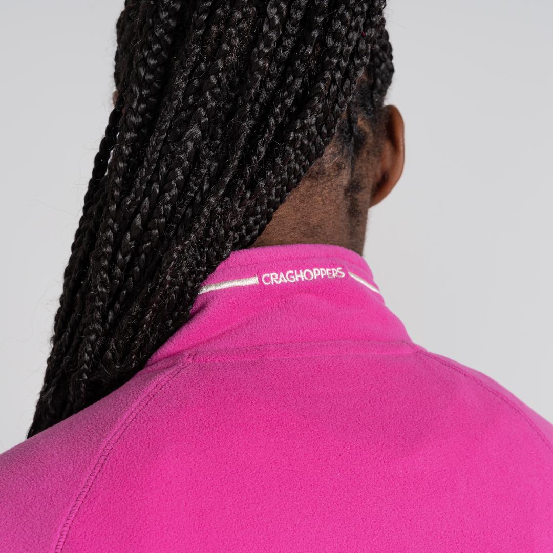 Craghoppers Women's Miska Half Zip Fleece - Fuchsia