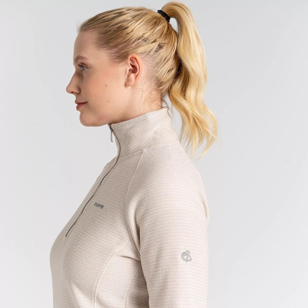 Craghoppers Women's Pharah Half Zip Fleece - Calico