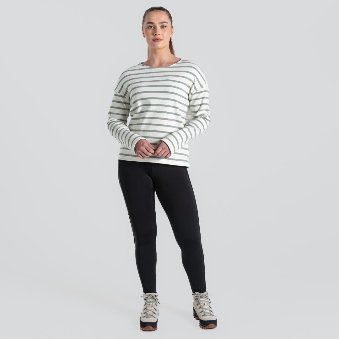 Craghoppers Women's Sinead Long Sleeved Top - Calico / Meadow Haze Stripe