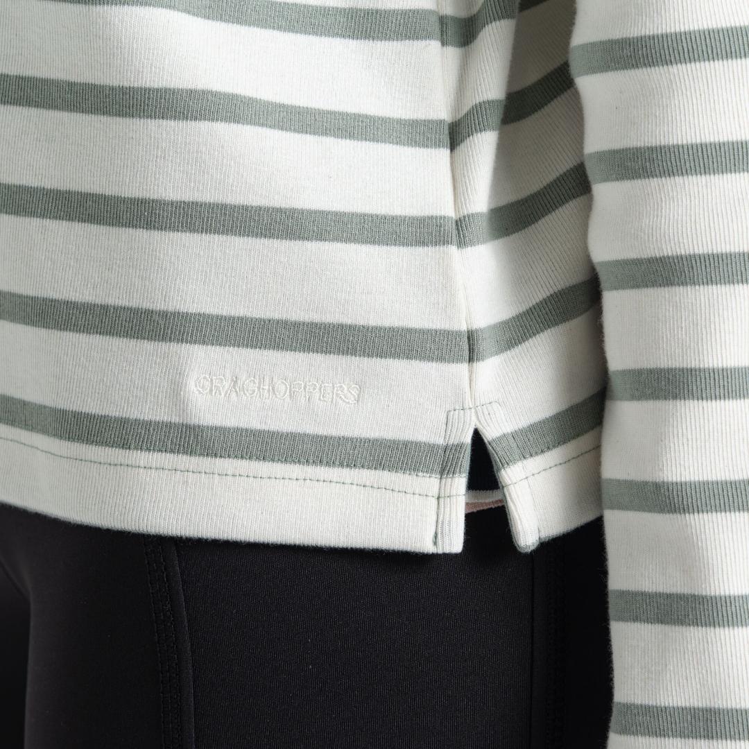 Craghoppers Women's Sinead Long Sleeved Top - Calico / Meadow Haze Stripe
