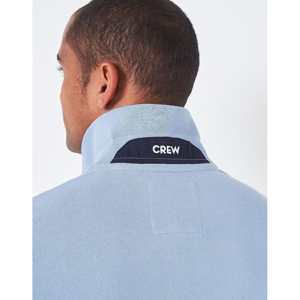 Crew Clothing Classic Pique Polo - Blue