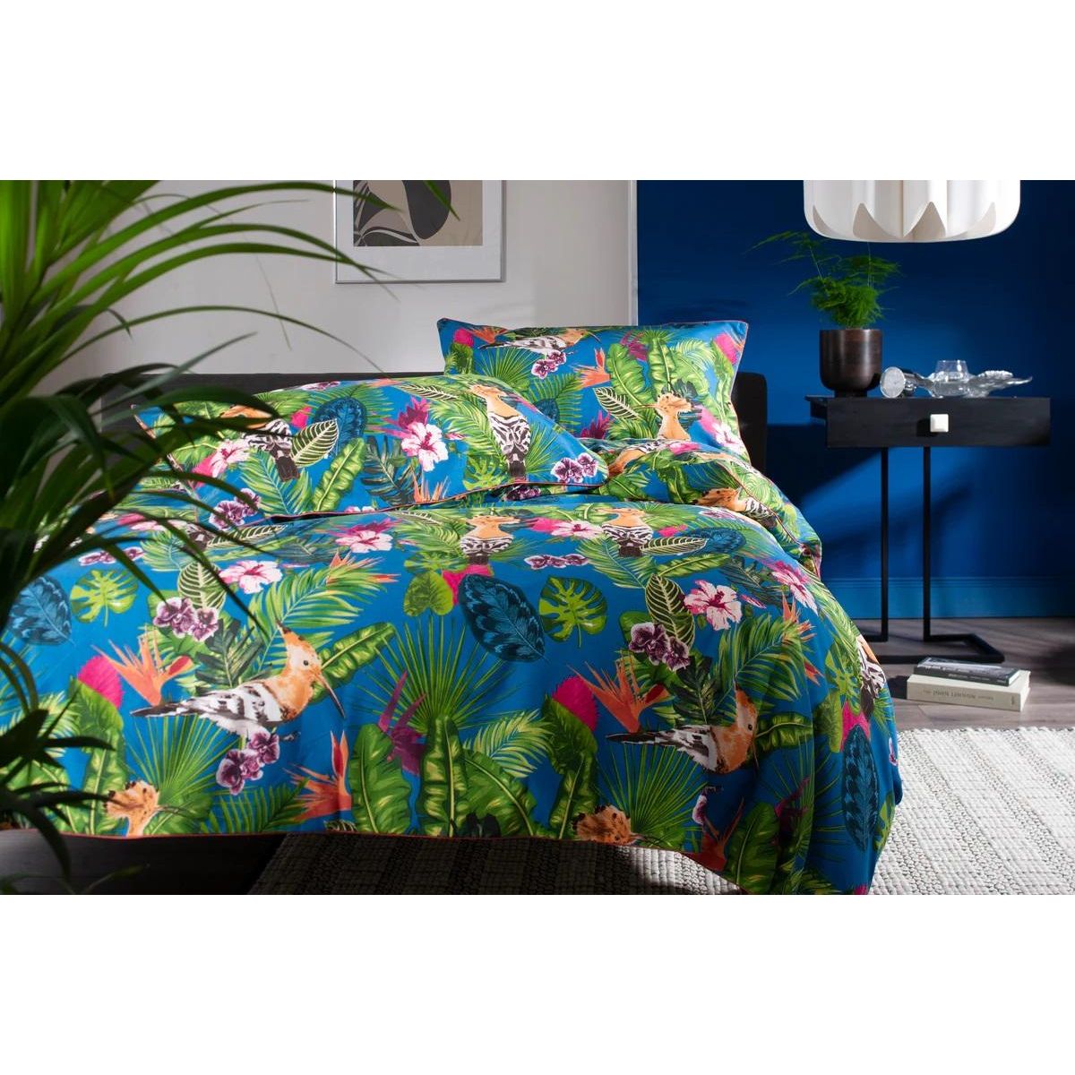 Deyongs Hoopie Bird Printed Cotton Duvet Cover Set