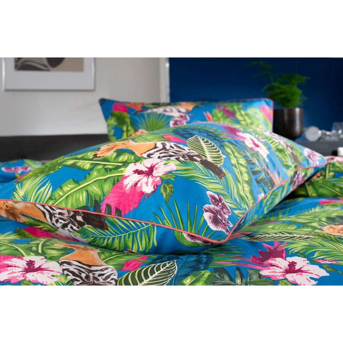 Deyongs Hoopie Bird Printed Cotton Duvet Cover Set