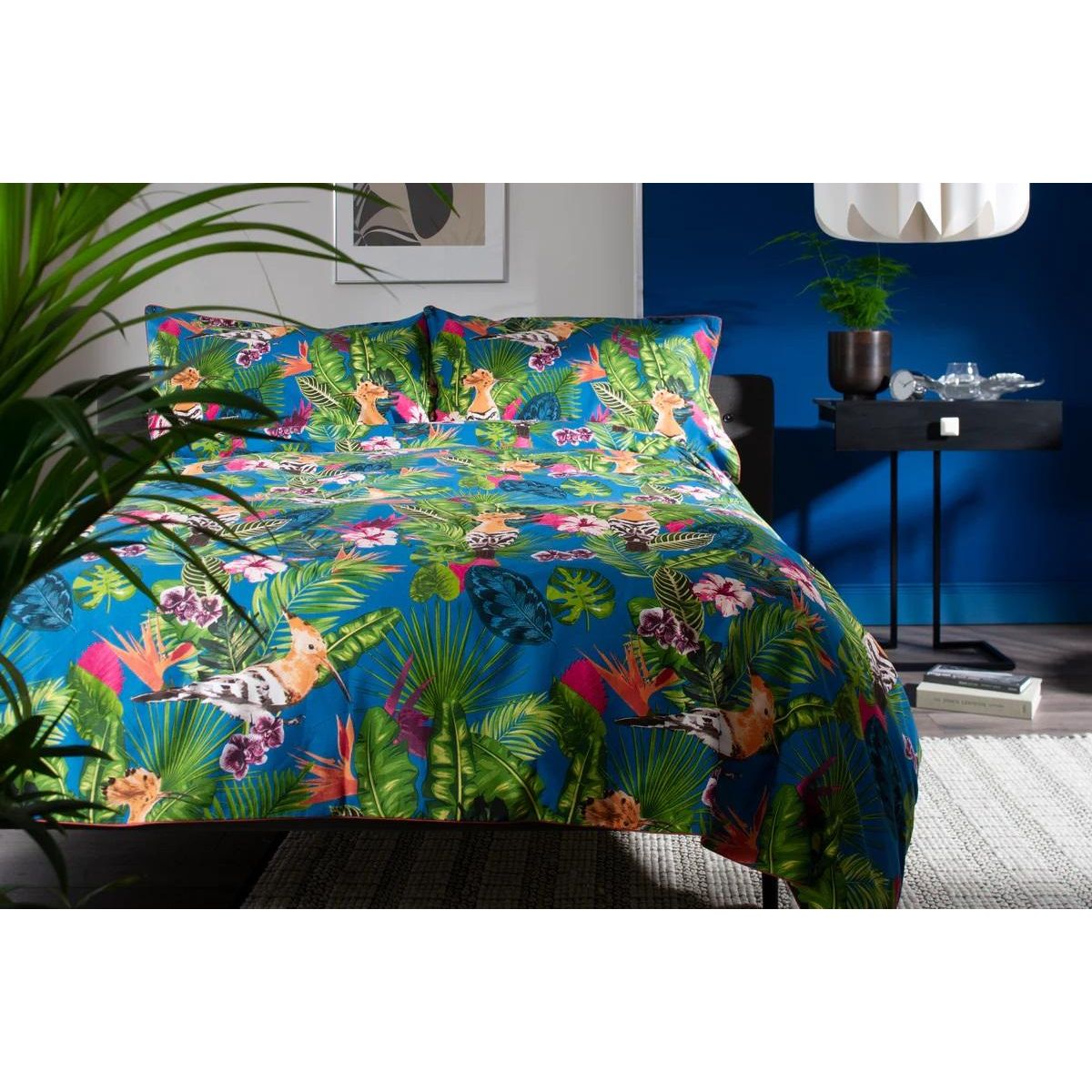 Deyongs Hoopie Bird Printed Cotton Duvet Cover Set