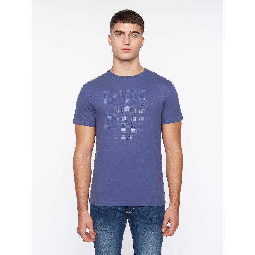 Duck & Cover Banning T-Shirt - Denim Blue