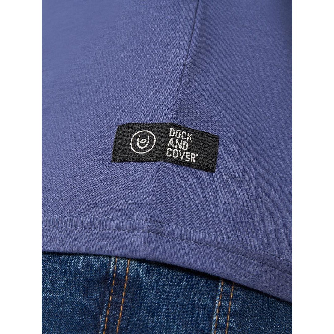 Duck & Cover Banning T-Shirt - Denim Blue