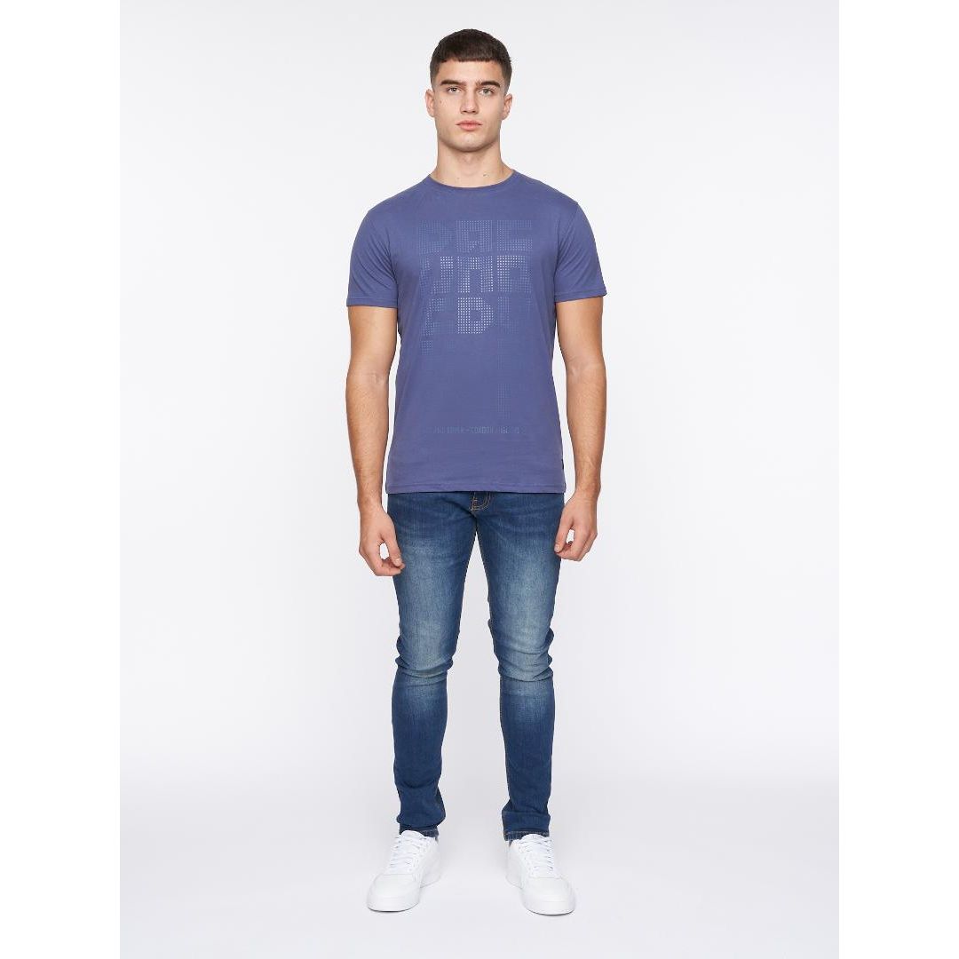 Duck & Cover Banning T-Shirt - Denim Blue