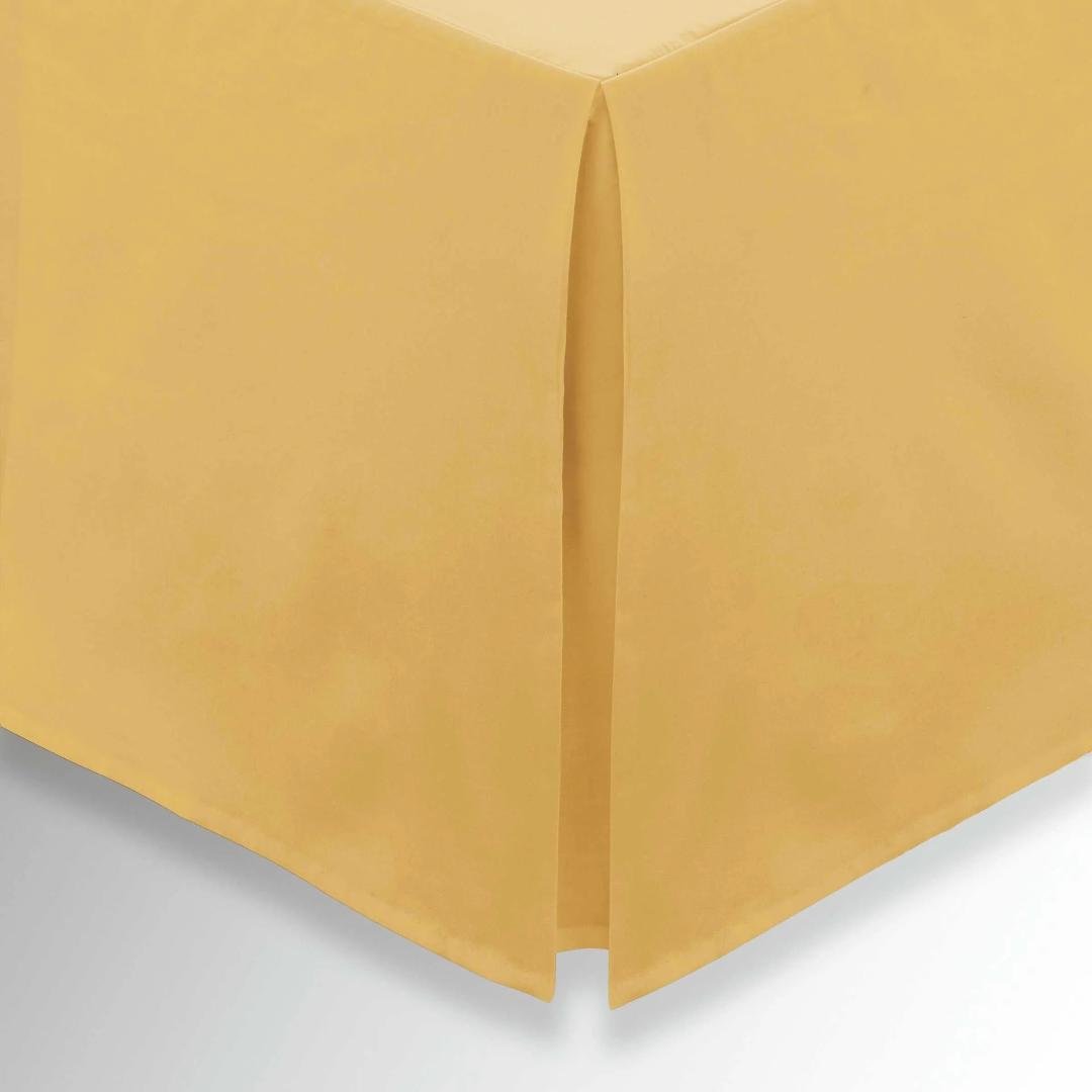Helena Springfield 50/50 Plain Dye Polycotton Base Valances - Honey
