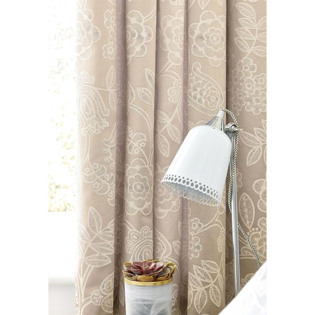 Helena Springfield Letty Lined Curtains - Soft Gold