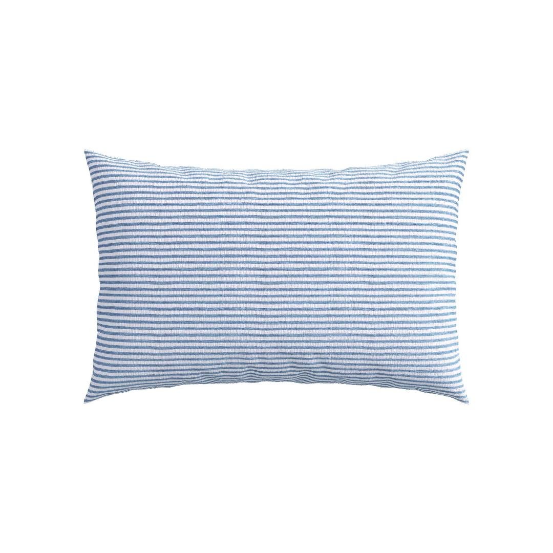 Helena Springfield Long Island Ticking Stripe Duvet Cover Set - Blue